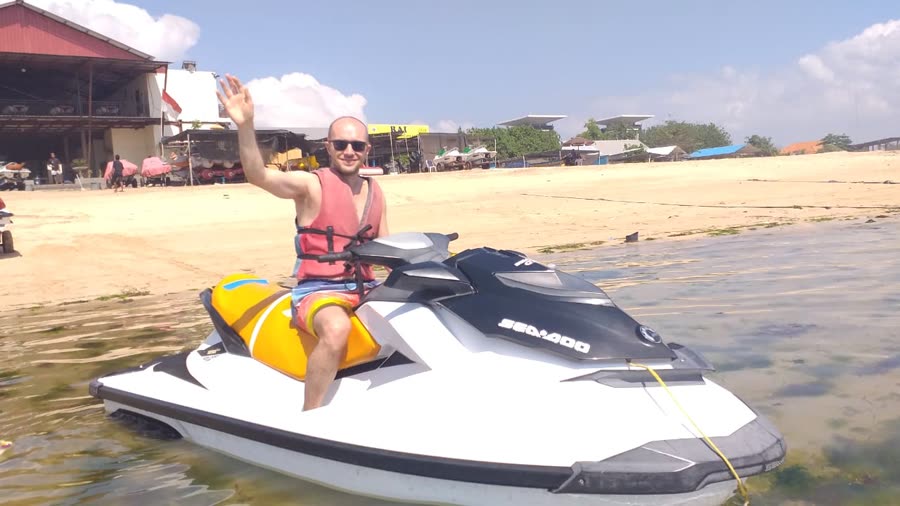 Jet ski at Tanjung Benoa